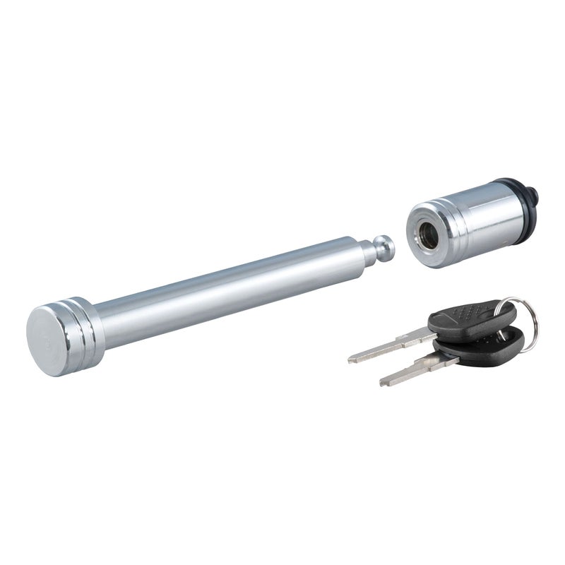 CURT 23025 Trailer Hitch Lock, 5/8-Inch Pin Diameter, Fits 3-Inch Receiver - Image 1